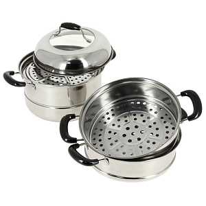 Трехуровневая мантоварка с индукционным дном Agness, 5л 000000000001165843