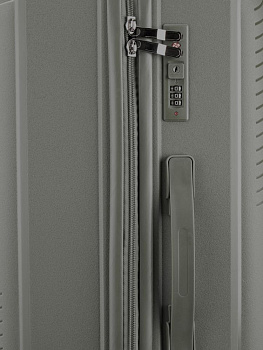 Чемодан на колесах L (48х30х75см) полосы хаки PP 000000000001226557