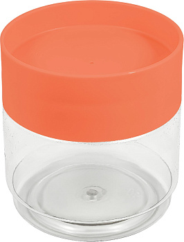 Банка для сыпучих продуктов Plast Team STOCKHOLM 0,5л коралловый 92х92х100мм PT1160КОРАЛ-24 000000000001201361