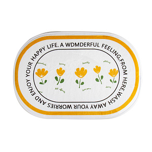 Коврик для ванной 40х60см LUCKY цветы полиэстер BT12704-10 000000000001217269