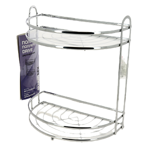 Полка STUDIOTEX DRIVE полукруглая двухъярусная металл 000000000001197532