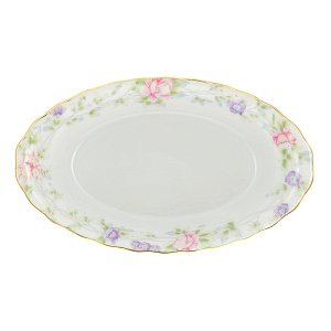 Овальное блюдо Сакура Porcelaine Czech Gold Hand s.r.o., 15 см 000000000001136081