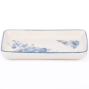 Блюдо сервировочное 23х15см CERA TALE Spring глазурованная керамика 000000000001210899