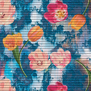 Коврик для ванной 0,65х15м V-LINE фотопечать пвх 000000000001154909