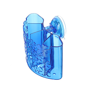 Подставка для умывальных принадлежностей на присоске Мультидом, пластик 000000000001126914