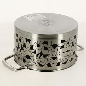 Кастрюля 4,6л APPETITE Enigma нержавеющая сталь GS04463 000000000001192623