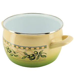 Кастрюля 3л глубокая стеклянная крышка 170615 000000000001156446