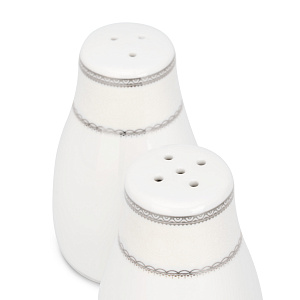 Набор для специй Анжелика с серебром фарфор 000000000001219777