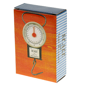 Безмен LUAZON HOME до22кг цена деления 250г механический черный металл 000000000001186371