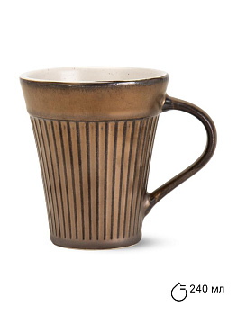 Кружка конус 240мл керамика JWB00012 000000000001225414