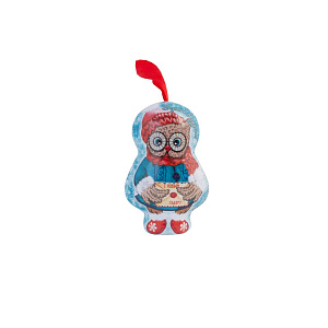 Декоративное украшение 7х4,5х3,6см ФЕНИКС-ПРЕЗЕНТ Сова с пожеланием металл 000000000001179671