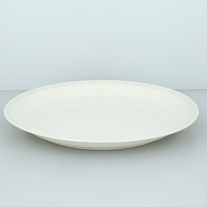 Тарелка обеденная 27см кремовый глазурованная керамика 000000000001213926
