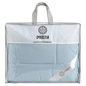 Одеяло-покрывало Евро 200x220см DE'NASTIA голубой полиэстер 000000000001219115