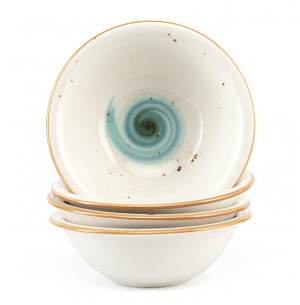 Набор столовой посуды 16 предметов TULU PORSELEN Galaxy milky/mint фарфор Набор столовой посуды 16 предметов TULU PORSELEN Galaxy milky/mint фарфор 000000000001216219