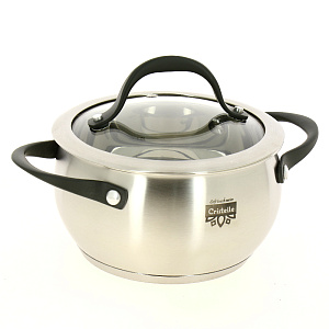 Кастрюля Cristelle Soft Grey, объем 1,7л, код  Cr2240 000000000001187662