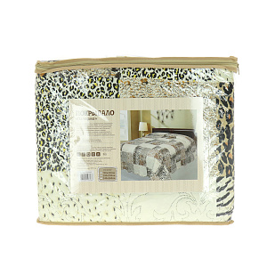 Покрывало DE'NASTIA Палермо 200х240см сафари T070066 000000000001121092