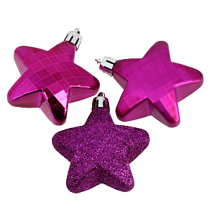 Набор декоративных украшений ЗвездочкаПосуда Центр, 6 см, 6 шт. 000000000001161790