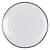 Тарелка обеденная 22,5см ESPRADO Arista White костяной фарфор 000000000001163455