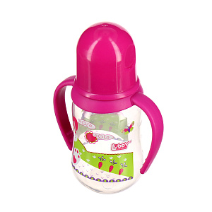 Бутылочка с соской от 0 месяцев Русские мотивы Lubby, 120-125мл 000000000001135403