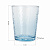 Набор кувшин со стаканами (1,8л-1шт/260мл-6шт) голубой стекло 000000000001219916