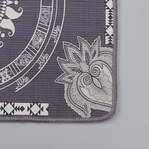 Набор ковриков для ванной и туалета 2шт 50х78см 40х50см ДОЛЯНА Адуор серый полиэстер 000000000001211494