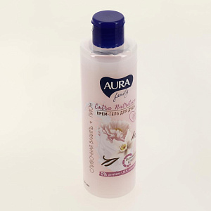 Набор подарочный Aura Beauty Extra Nutrition Крем-гель для душа Сливочная ваниль и Пион 250мл + Крем для рук Тонизирующий 75мл 10482 000000000001202556