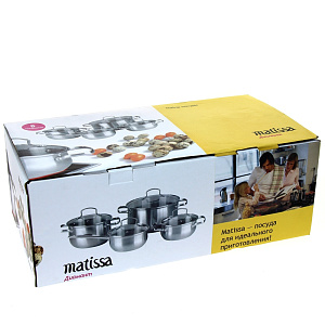 Набор кастрюль Диамант Matissa, 4 предмета Набор кастрюль Диамант Matissa, 4 предмета 000000000001008048