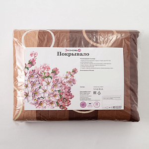 Покрывало евро Экономь и Я "Мечта" 200х210см, 100% полиэстер, пл.180г/м2 4898621 000000000001200238