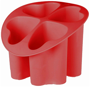 Подставка для столовых приборов 18х18х12,4см FACKELMANN пластик 000000000001190545