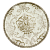 Тарелка сервировочная D26см LUCKY Узор барокко керамика 000000000001208734