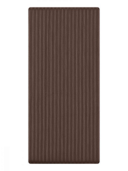 Проcтыня натяжная 180x200+25см DE'NASTIA коричневый сатин-страйп/хлопок 100% 000000000001217239