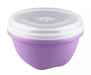 Банка с крышкой 750мл PHIBO ECO STYLE светло-серый пластик 000000000001080683