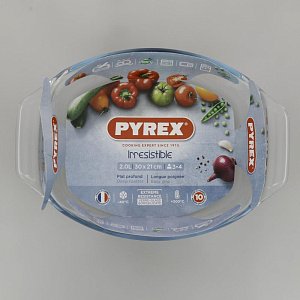 Форма для запекания 30х21см PYREX OPTIMUM овальная стекло 000000000001126274