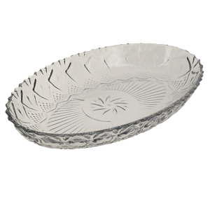 Блюдо овальное 30х20см LAROUS иранское стекло 000000000001205493