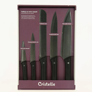 Набор ножей 5 предметов CRISTELLE нержавеющая сталь CR2260 000000000001189363