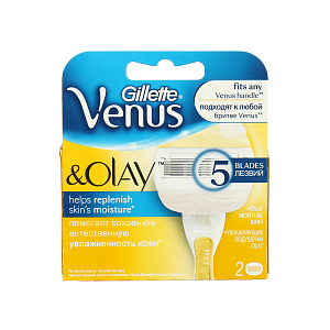 Кассеты Gillette VENUS&OLAY P&G, 2 шт. 000000000001086583