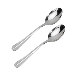 Набор чайных ложек 2 предмета JAGDAMBA Flowrish нержавеющая сталь 000000000001217696