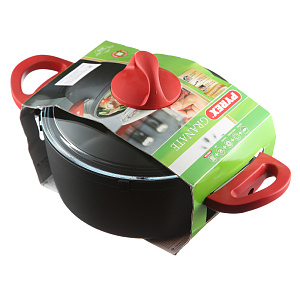 Кастрюля с крышкой Granate Pyrex, 20 см 000000000001119732