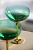 Набор бокалов-креманок 2шт 400мл LUCKY напыление металлик золотой/зеленый стекло 000000000001216179