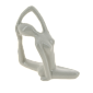 Фигура декоративная "YOGA" белая R011241