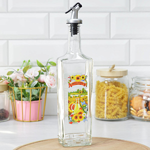 Бутылка с дозатором 250мл LARANGE для подсолнечного масла стекло 000000000001202852