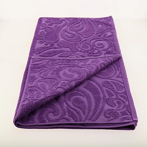 Полотенце махровое Privilea 70*140,100%хл.пл480г/м,13С21 Волна/лиловый.Беларусь 000000000001188874