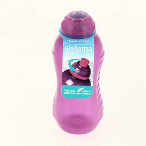 Бутылка для воды 460мл SISTEMA Hydrate пластик 000000000001197084
