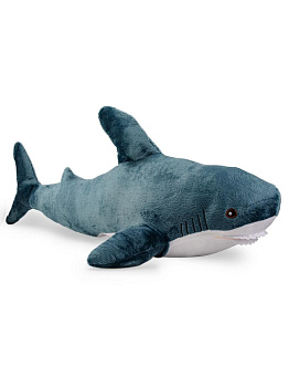 Игрушка мягкая 100±2см акула FORA большая полиэстер 000000000001224825