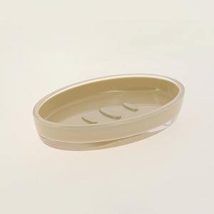 Мыльница Rondo беж, акрилAC-3001D-Biege 000000000001178682