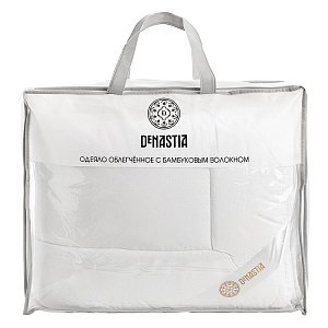 Одеяло Евро 200x220см DE'NASTIA облегченное с бамбуковым волокном белый полиэстер 000000000001219099