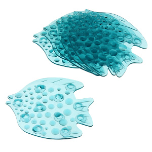 Мини-коврик Рыбка Аквалиния, ПВХ, 6 шт . 000000000001126240