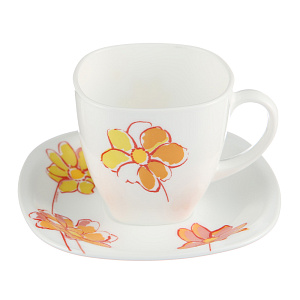 Чайный набор Fresh Garden Yellow Luminarc, 220мл, 12 предметов 000000000001120173