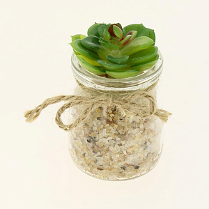 Цветок искусственный "Суккулент"  9-17смR010456 000000000001189320