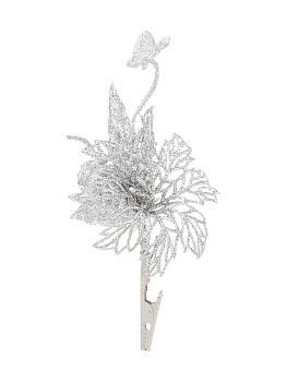 ДУ Букет Серебро 42498 клипс 12*13см 000000000001150362